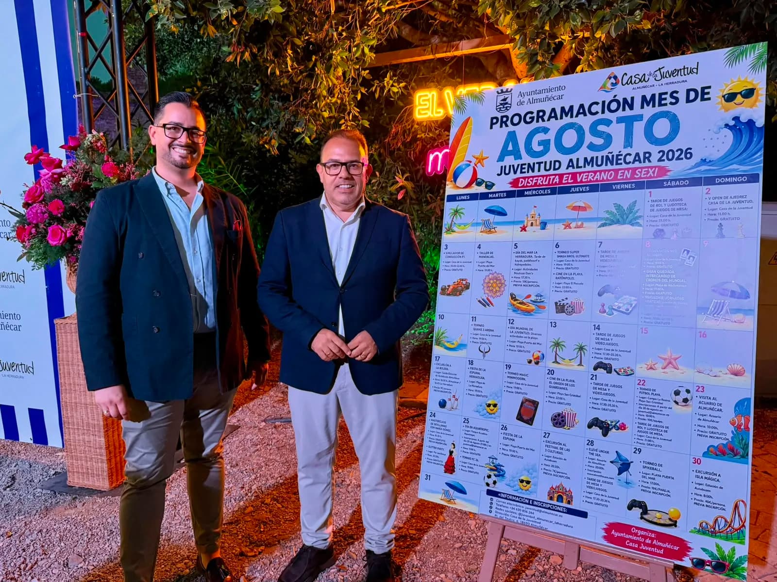 Almuñécar propone más de una treintena de actividades en la programación de agosto de Juventud