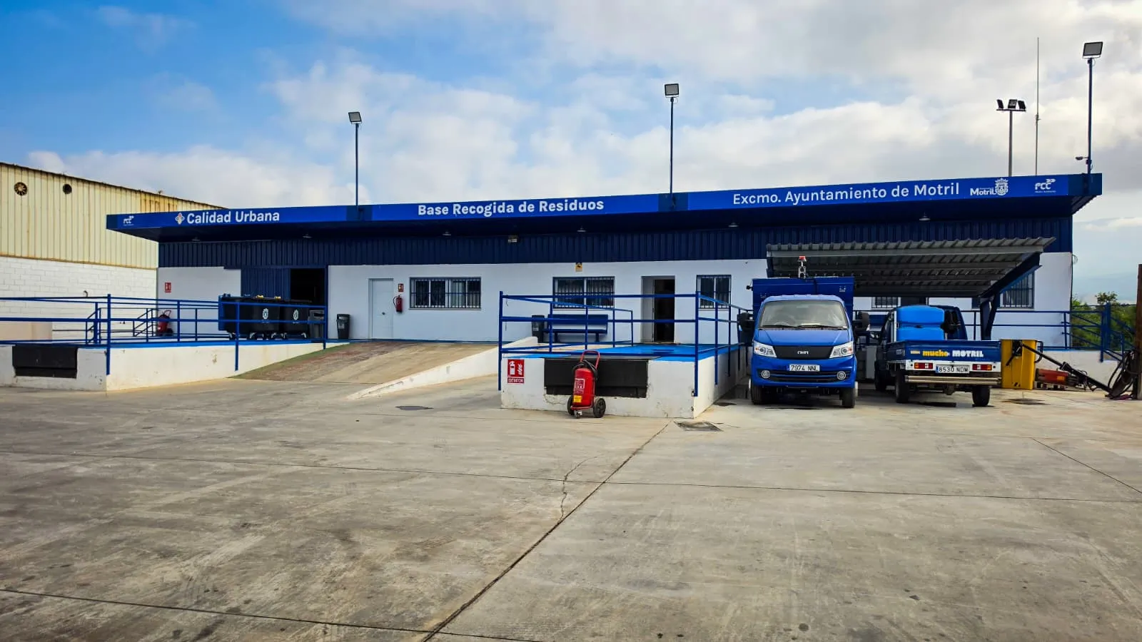 El Ayuntamiento de Motril finaliza la remodelación y modernización de la nueva base de operaciones de recogida del servicio de limpieza