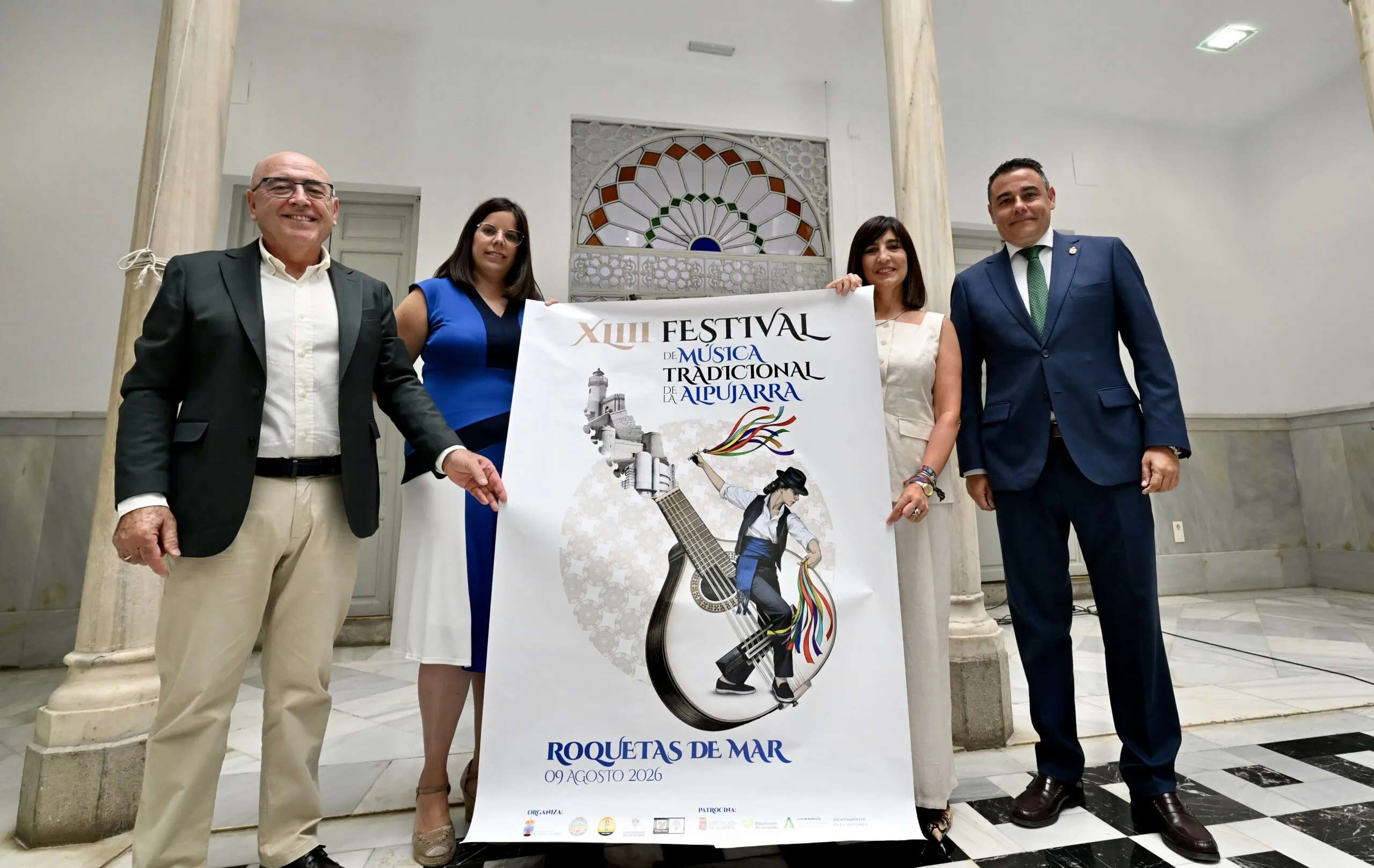 El Festival de Música Tradicional de La Alpujarra celebrará su XLIII edición el 9 de agosto en Roquetas de Mar