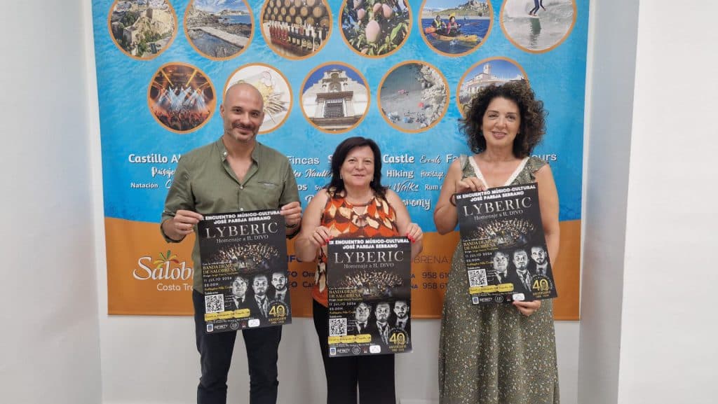 La Banda de Música de Salobreña y LYBERIC protagonizarán una noche de gala en el IX Encuentro Músico Cultural José Pareja Serrano