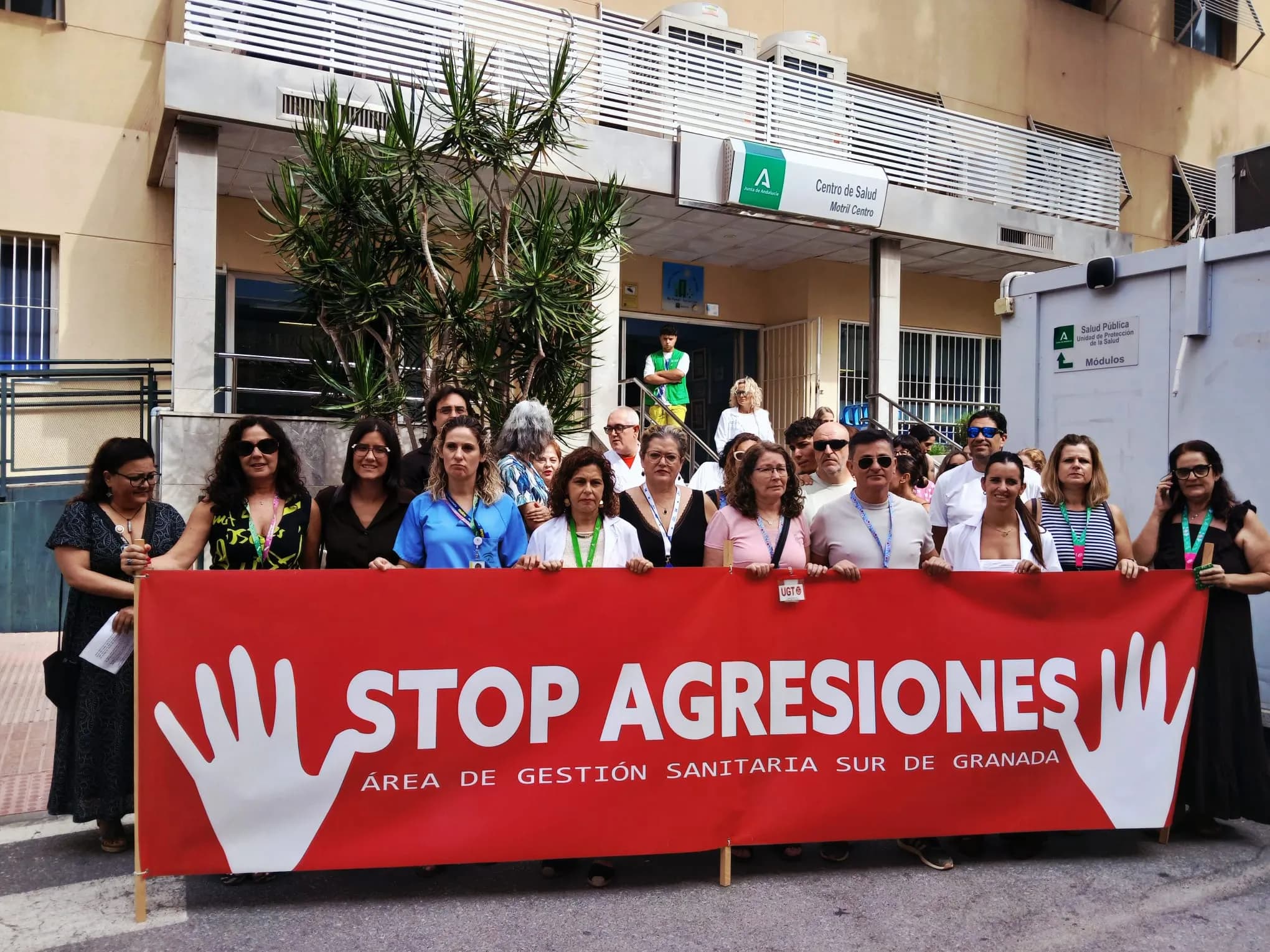 Agresiones a una enfermera y un médico en el centro de salud Motril-Centro