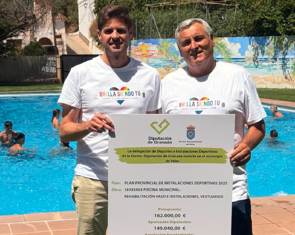 Diputación destina 149.040 euros a la rehabilitación de la piscina municipal de Válor