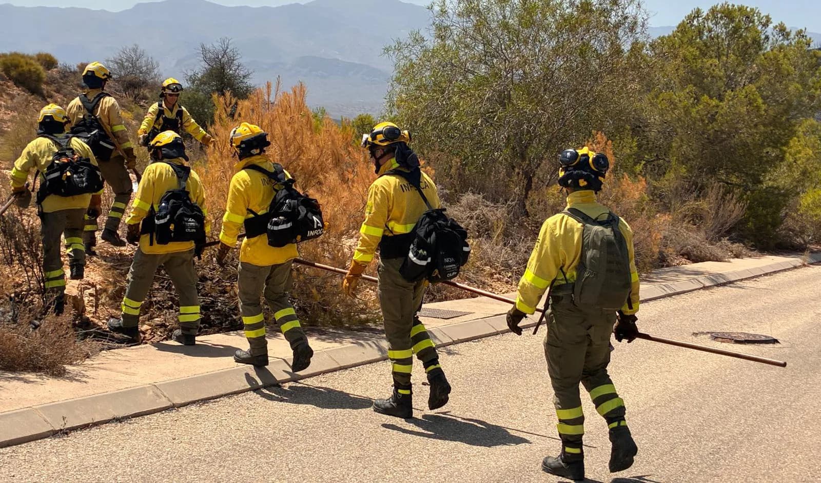 Desciende a fase de preemergencia el Plan Infoca por el incendio en Los Gallardos, que deja 13 fallecidos