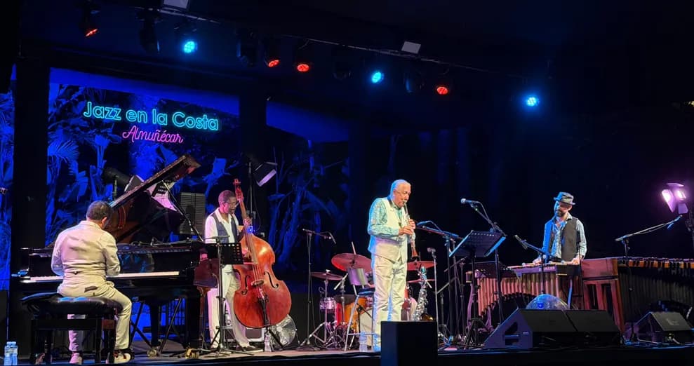 Paquito D’Rivera inaugura con lleno absoluto la 39ª edición del Festival Internacional Jazz en la Costa de Almuñécar