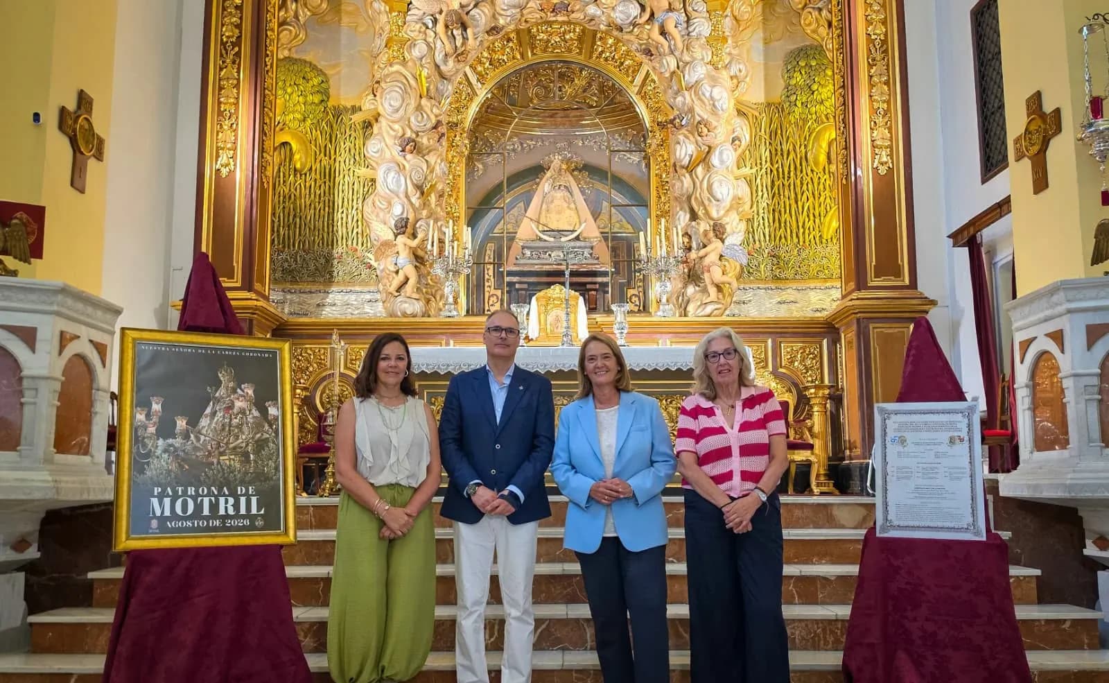 Presentados los actos 2026 de la Patrona de Motril, Nuestra Señora de la Cabeza Coronada