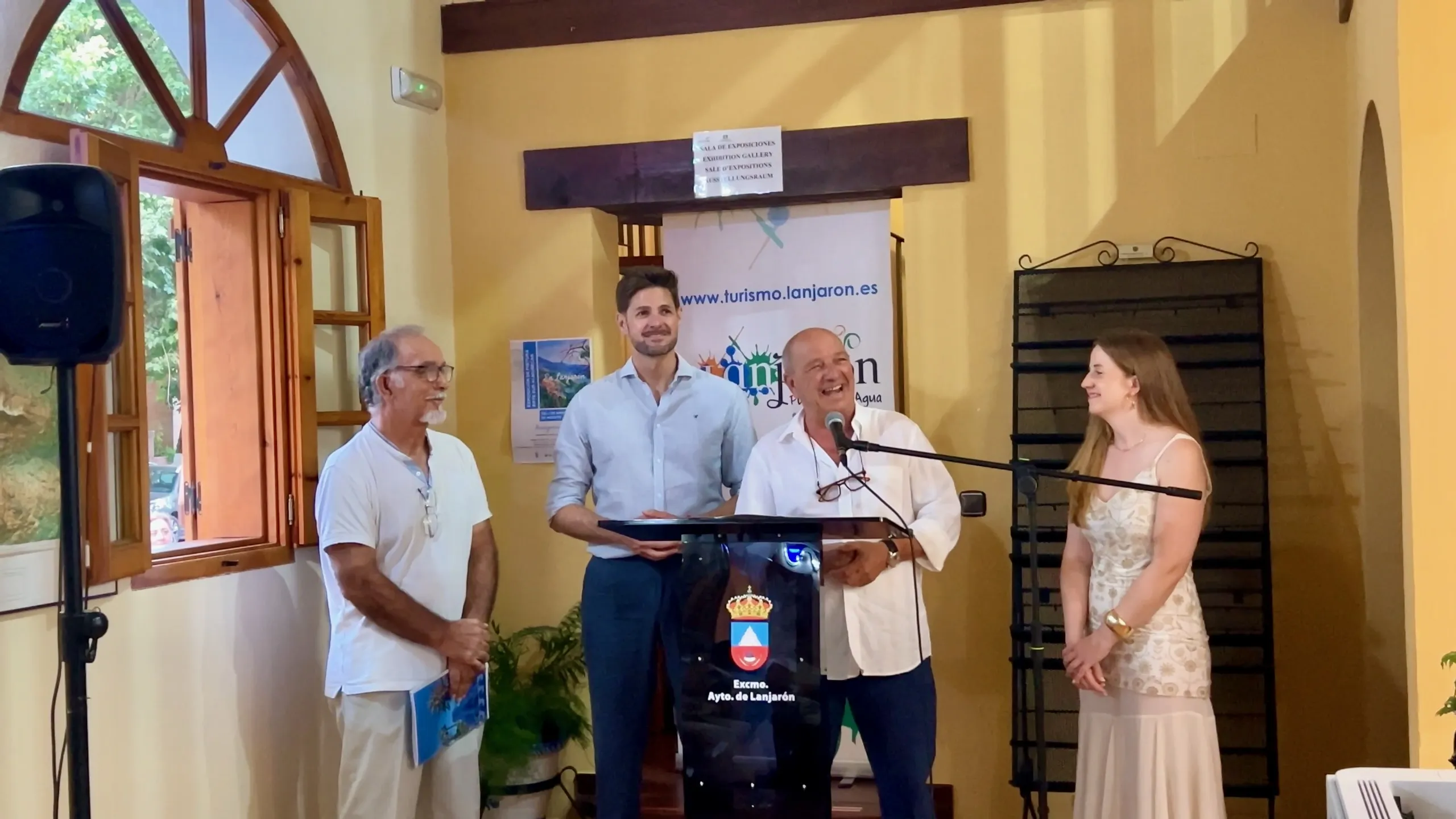 Arte Sur Almuñécar regresa a Lanjarón con una muestra de pintura y escultura