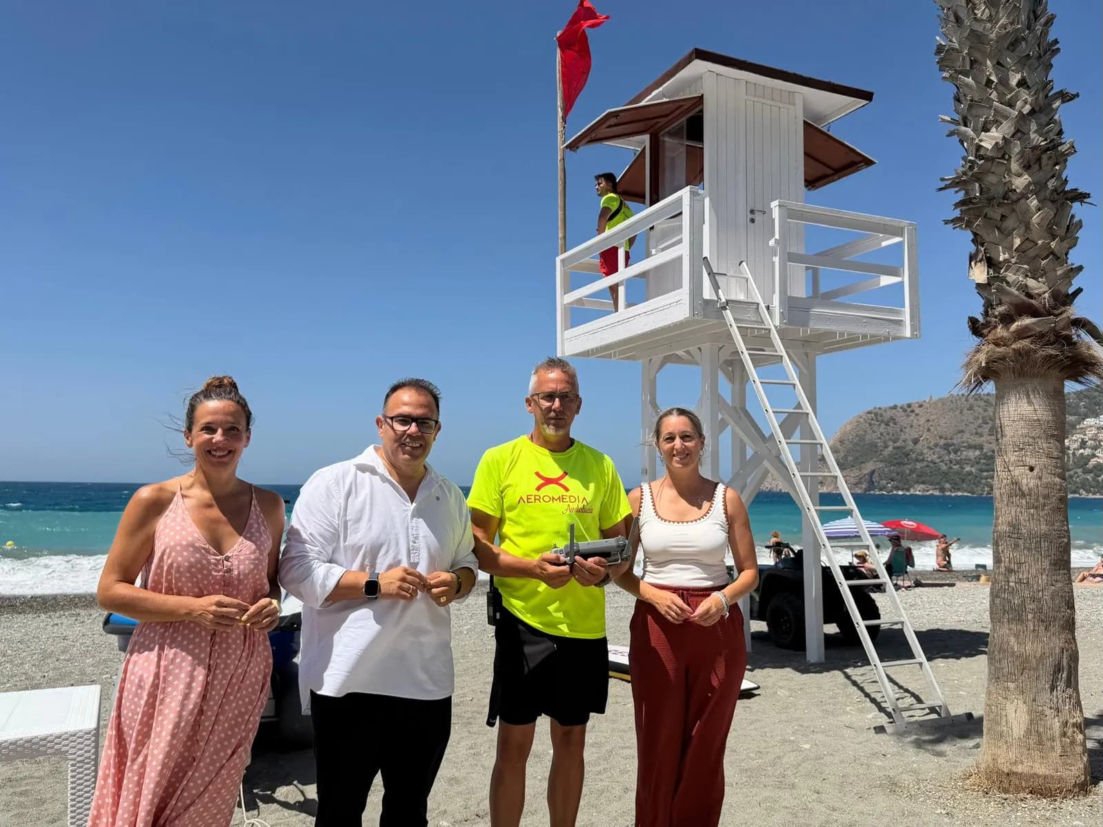 Las playas de Almuñécar y La Herradura cierran el mes de julio con un balance «muy positivo de los servicios municipales»