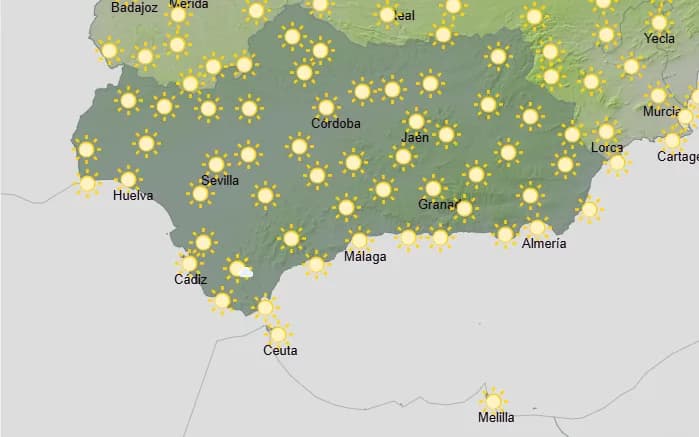 EL TIEMPO: Último domingo de agosto de cielos soleados y subida de las temperaturas