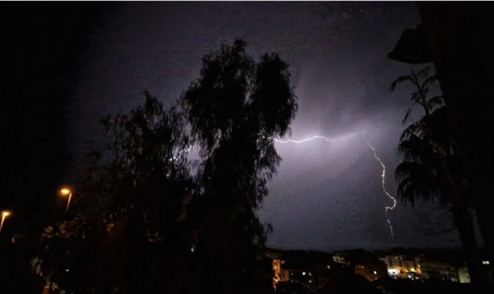 EL TIEMPO: AVISO AMARILLO POR LLUVIAS Y TORMENTAS EN GRANADA