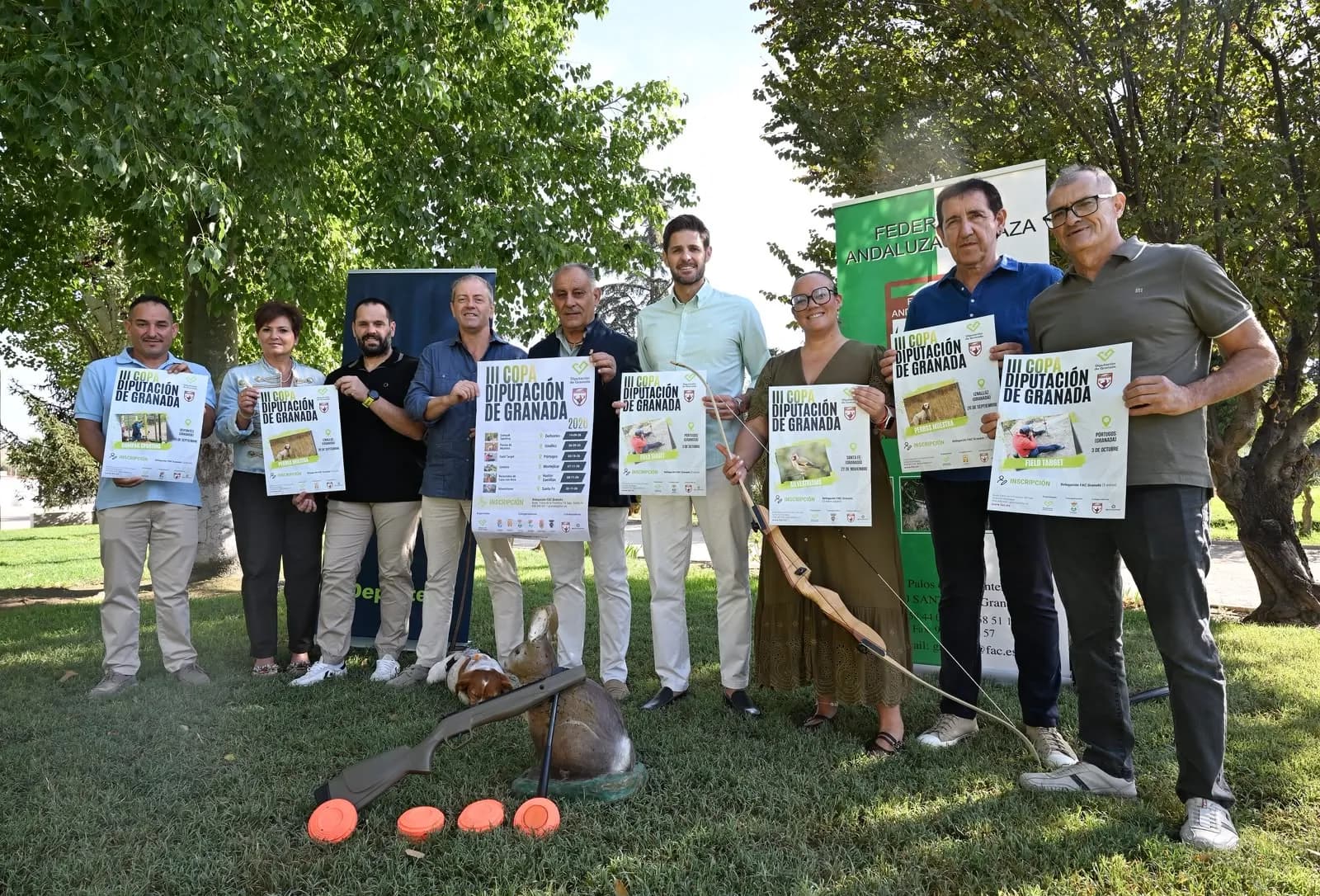 Diputación presenta el III Circuito Provincial de Caza, que recorrerá seis municipios hasta noviembre