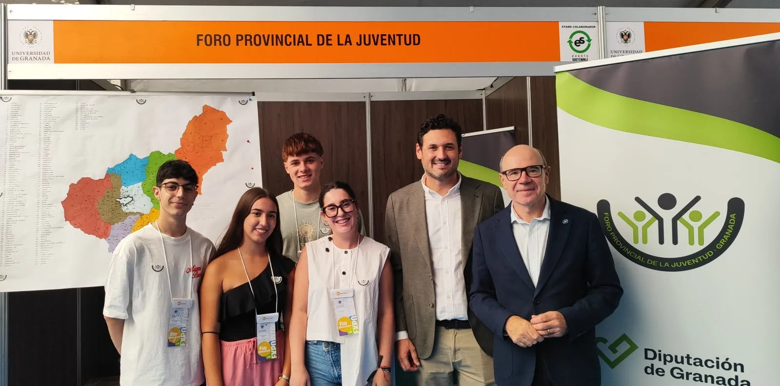 Diputación acerca el Foro Provincial de la Juventud a la comunidad universitaria durante las Jornadas de Recepción de Estudiantes de la UGR