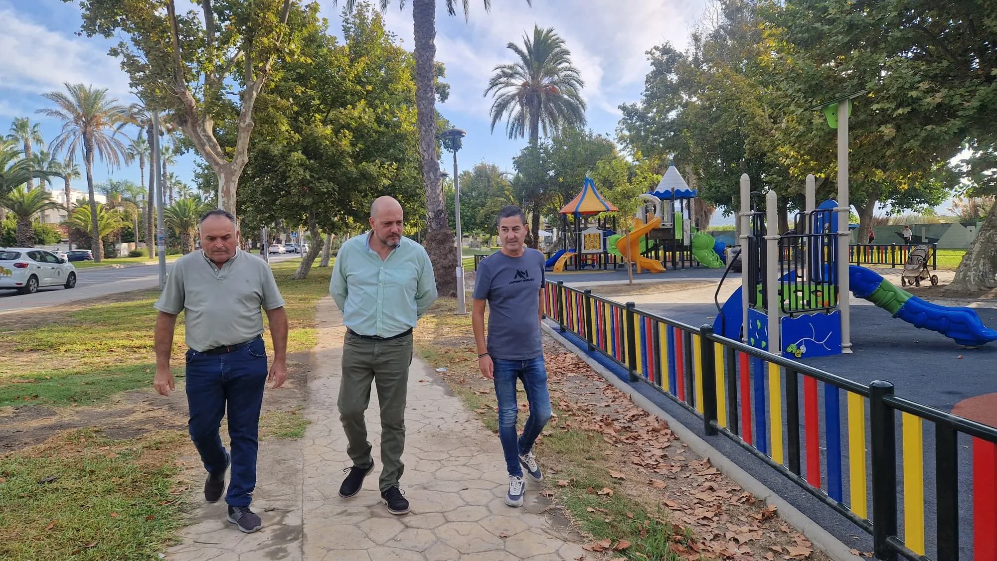 Finaliza la renovación del Parque de La Fuente I de Salobreña