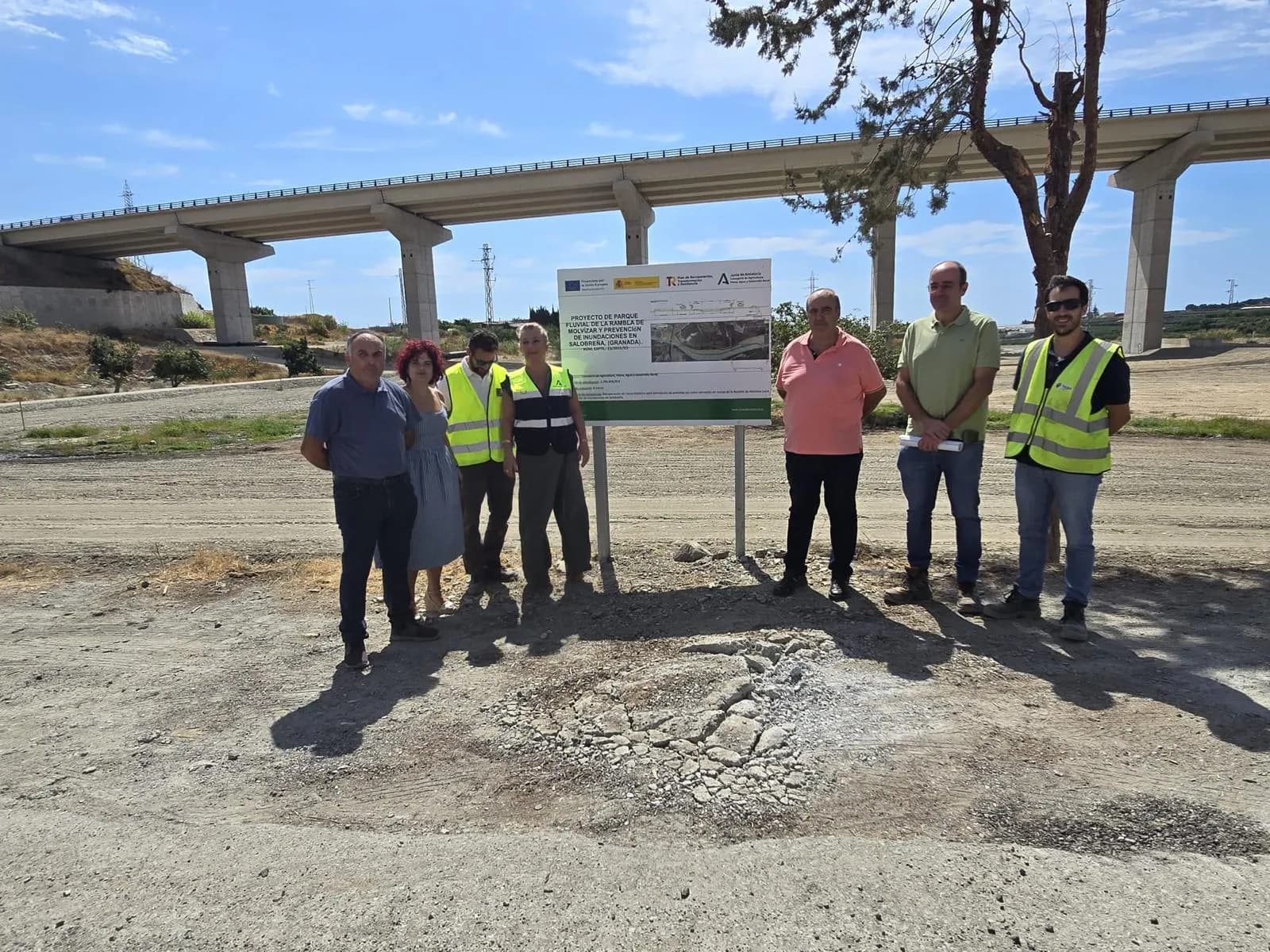 La Junta culmina el Parque Fluvial de Tormentas para evitar inundaciones en Salobreña