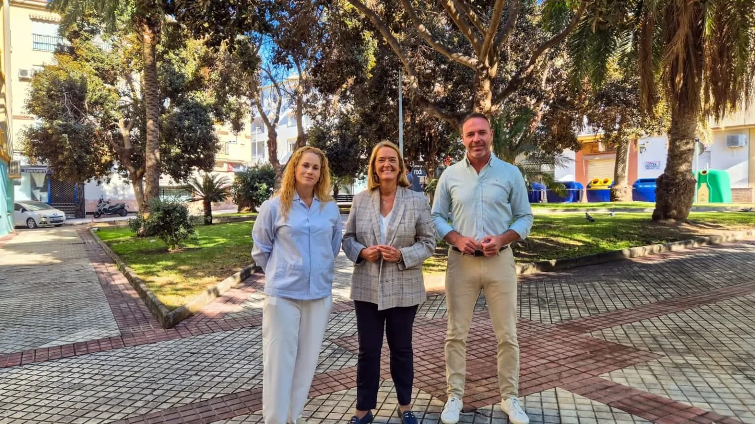 El Ayuntamiento de Motril presenta la actuación del PFEA que mejorará la calle Acequia Chica y la Plaza de los Ríos