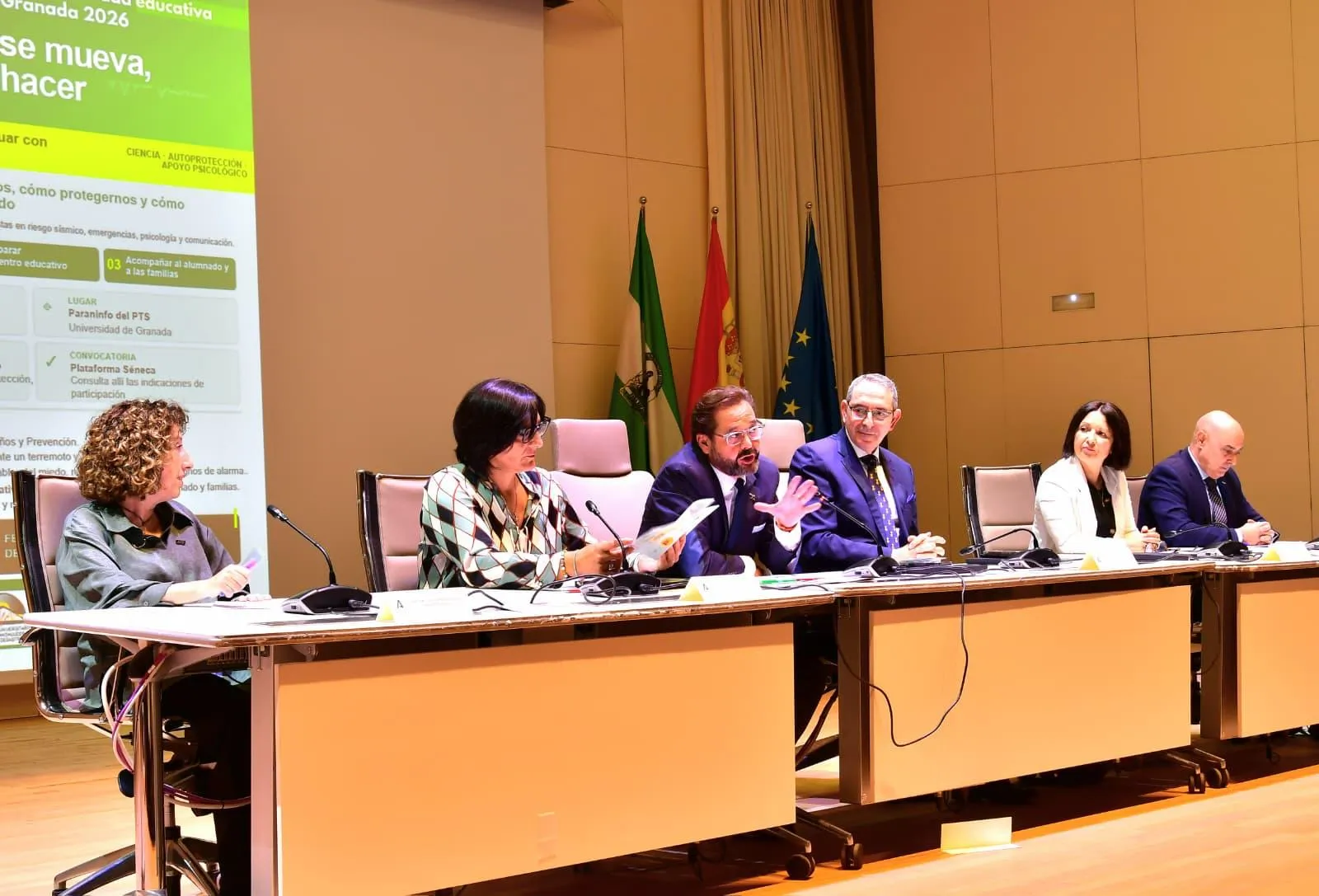 La EMA y el Instituto Andaluz de Geofísica forman a la comunidad educativa ante terremotos