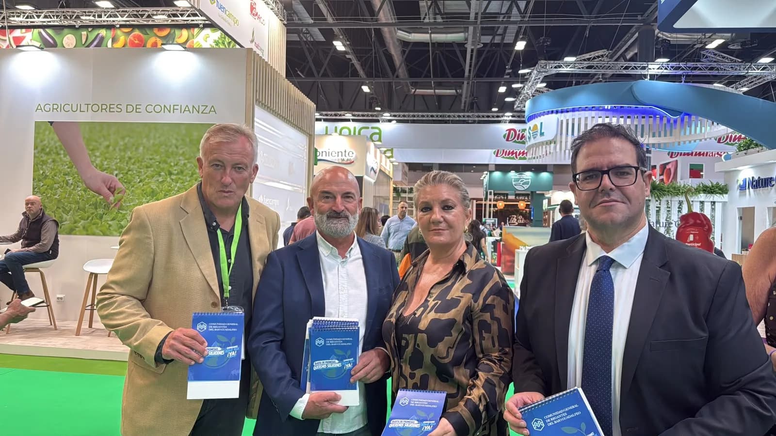 Mancomunidad defiende en Fruit Attraction al sector agrícola y reclama las conducciones de Béznar-Rules