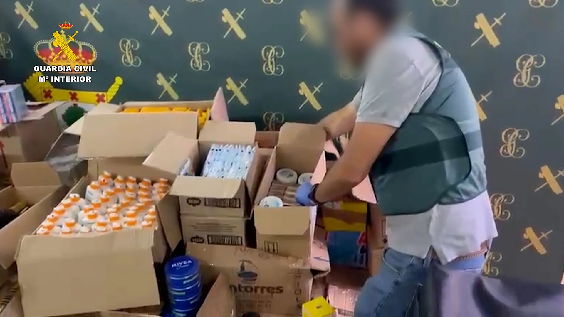 Desarticulada una organización dedicada al hurto sistemático de productos de supermercado en todo el territorio nacional