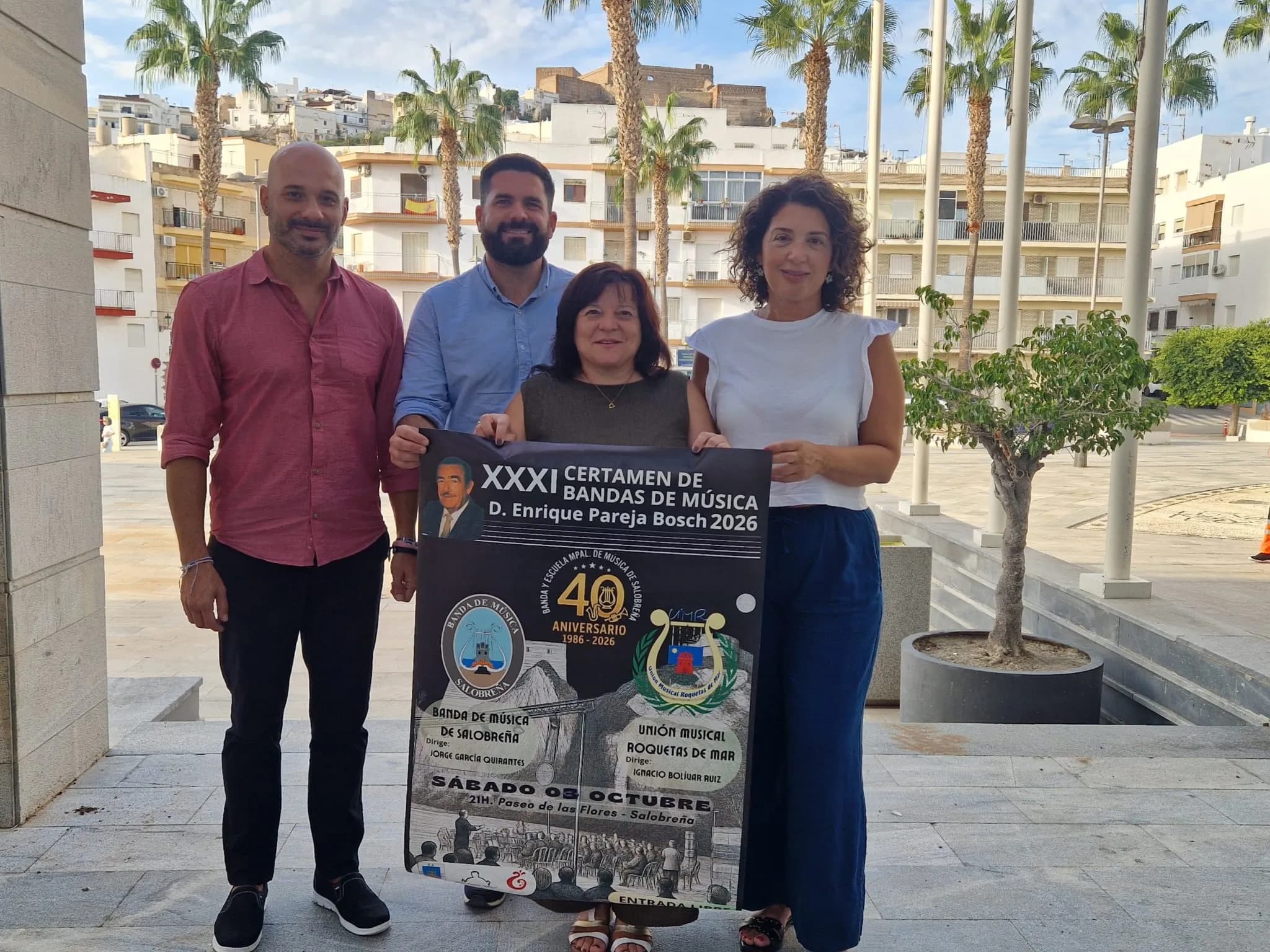 XXXI Certamen de Bandas de Música Enrique Pareja Bosch en Salobreña