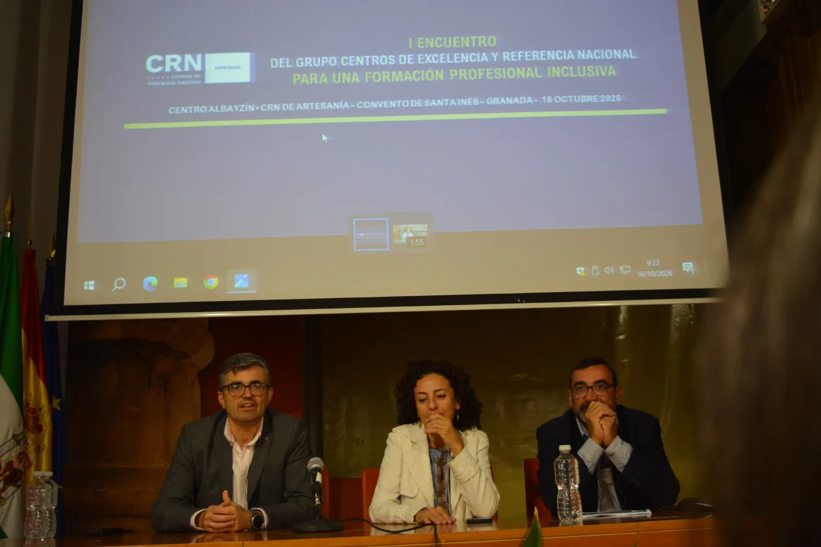 Expertos proponen en Granada la adaptación de espacios y del acompañamiento «para avanzar hacia una FP más inclusiva»