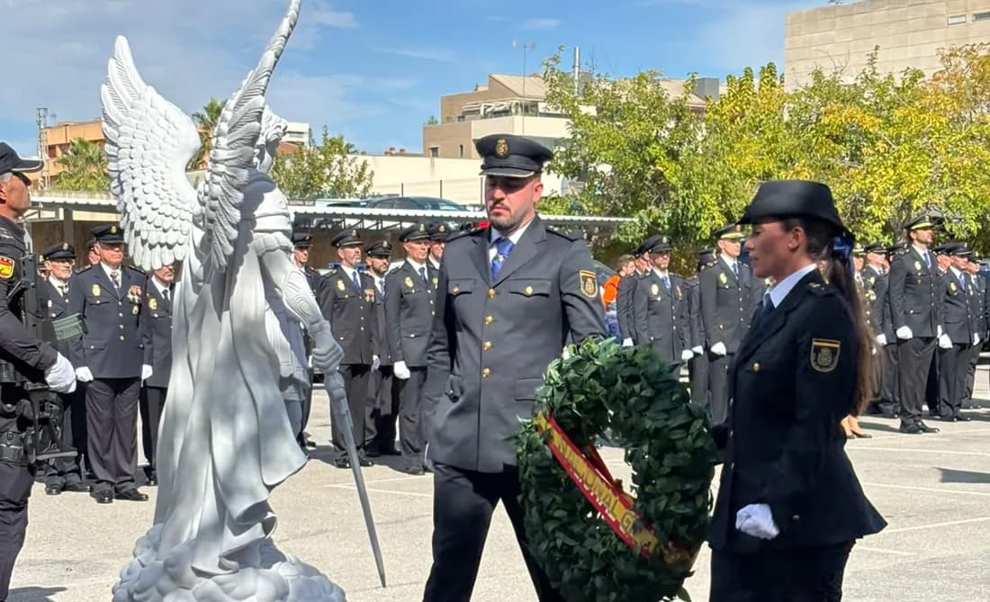 La Jefatura Superior de Policía de Andalucía Oriental celebra en Granada el Patrón de la Policía Nacional