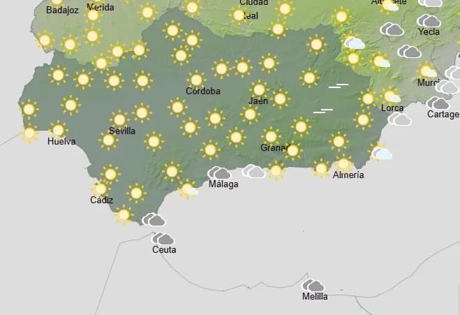 EL TIEMPO: Cielos mayormente despejados con temperaturas mínimas en ascenso y máximas estables
