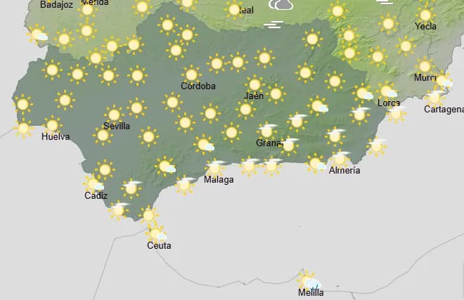 EL TIEMPO: cielos parcialmente nubosos y temperaturas estables