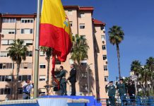 Almuñécar rendirá homenaje a la Bandera y a la Guardia Civil con motivo ‘Día de la Hispanidad’