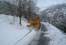 Activado para mañana el aviso naranja por nevadas en las provincias de Granada, Almería y Jaén