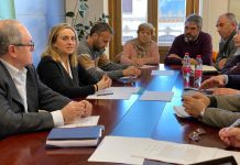 Marifrán Carazo se reúne con la Plataforma del Tren Rural y pide un debate “serio y sereno” al Estado