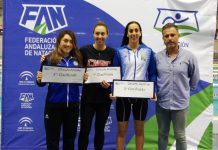 Gran nivel de Tamara Frías y José Manuel Priego en la 2ª Etapa del Circuito Andaluz de Natación