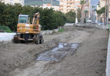 Trabajos de limpieza y mejora de los cauces de los ríos Verde y Seco de Almuñécar