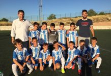 Dos jugadores de la UD Motril con la selección granadina cadete