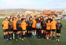 La alcaldesa anima al Club Deportivo a seguir reforzando y proyectando la cantera del fútbol femenino en Motril