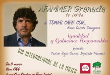 El diputado popular, Garcés Sanagustín, en ‘Tomar café con…’ de AFAMMER Granada
