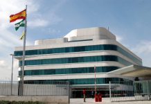 La sede central de Diputación será desinfectada este lunes