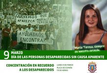 El Pleno aprueba una declaración institucional en solidaridad de las personas desaparecidas sin causa aparente