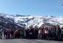 Juventud llevó este fin de semana a Sierra Nevada a más de centenar de sexitanos