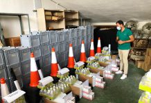 El Ayuntamiento entrega a los colegios públicos sexitanos material de prevención contra el Covid por valor de unos 7.000 euros