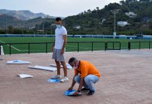 Almuñécar implanta las medidas contra el Covid-19 en las instalaciones deportivas municipales