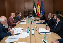 Moreno preside la reunión del Comité Director de Alertas para evaluar la situación Covid