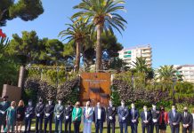Motril celebra el Día de la Hispanidad y la alcaldesa ensalza la «valentía y entrega» de cientos de motrileños durante la peor fase la pandemia