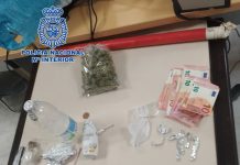 Detenido en un control policial en Motril un individuo como presunto autor de un delito de tráfico de estupefacientes