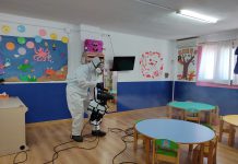 El Ayuntamiento de Almuñécar ha desinfectado el Centro Infantil de La Carrera donde se detectó un positivo en una alumna