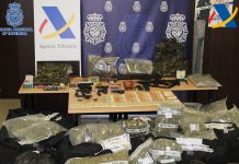 Desarticulada una importante organización criminal en un operativo dirigido contra los clanes de la zona norte de Granada dedicados al tráfico internacional de marihuana y el blanqueo de capitales