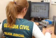La Guardia Civil desarticula una red criminal especializada en estafar a través de internet