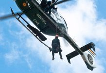 Rescatan a una barranquista herida en el Río Verde de Otívar