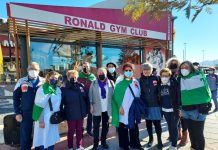 Podemos muestra su apoyo a la Marcha Blanca en Motril del Servicio de Ayuda a Domicilio