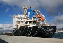 En marzo se resolverá la subasta del barco ruso, atracado en el Puerto de Motril desde 2018