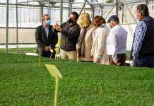 García Chamorro visita Hortoplant y destaca la labor de esta empresa familiar con más de 35 años
