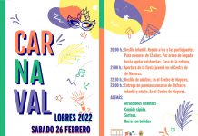 Lobres celebra una Fiesta de Carnaval este próximo sábado